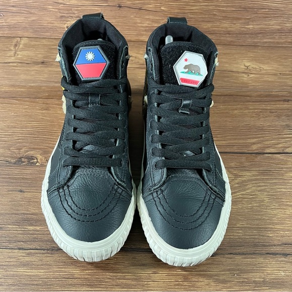 VANS SK8-Hi 46 MTE DX ‘Space Voyager’ Black Leather Sneakers Women’s Size 7.5 - Picture 6 of 10